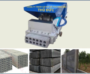 Precast concrete slab machine